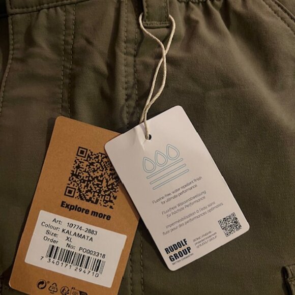 Revolution Race Adventure Cargo Stretch Shorts Women XL Kalamata - Picture 4 of 4